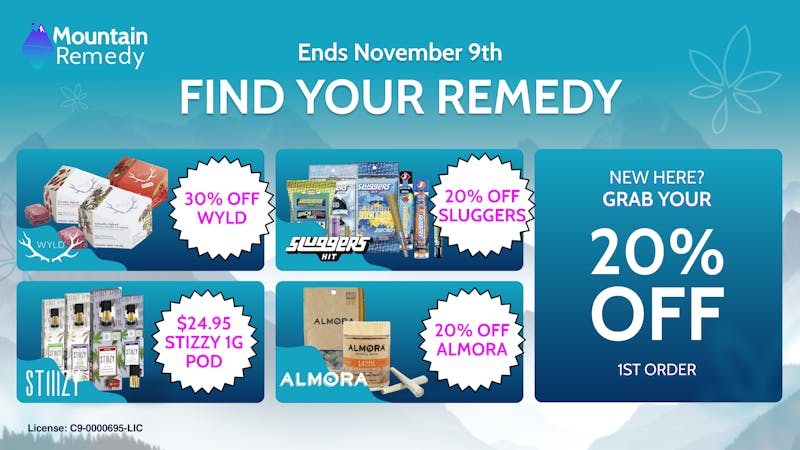 Mountain Remedy - Oakland Limited Time Deals - Valid Until November 9th