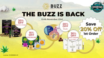 Buzz Delivery - Richmond / Hercules Valid Until November 23rd - Hot New Deals