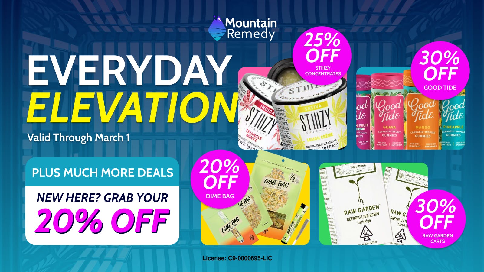Mountain Remedy - San Mateo Fresh New Deals - Valid Until March 1st