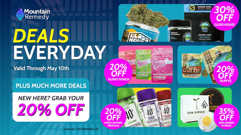 Mountain Remedy - Oakland Deals Everyday - Valid Until May 10th