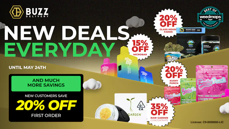 Buzz Delivery - San Mateo Valid Until May 24th - New Deals Everyday