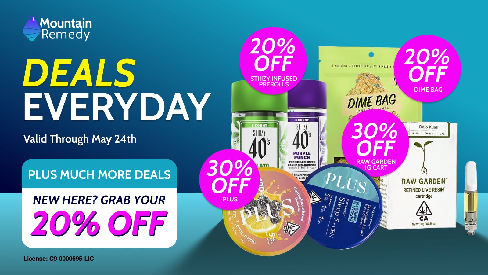 Mountain Remedy - San Mateo Deals Everyday - Valid Until May 24th