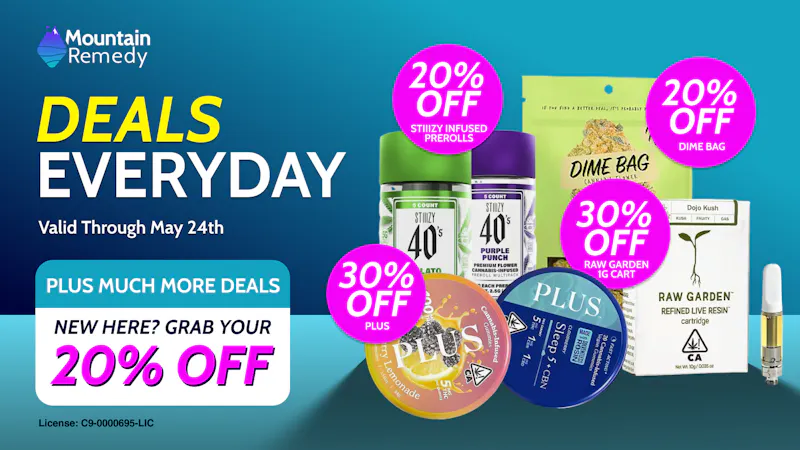 Mountain Remedy - San Mateo Deals Everyday - Valid Until May 24th