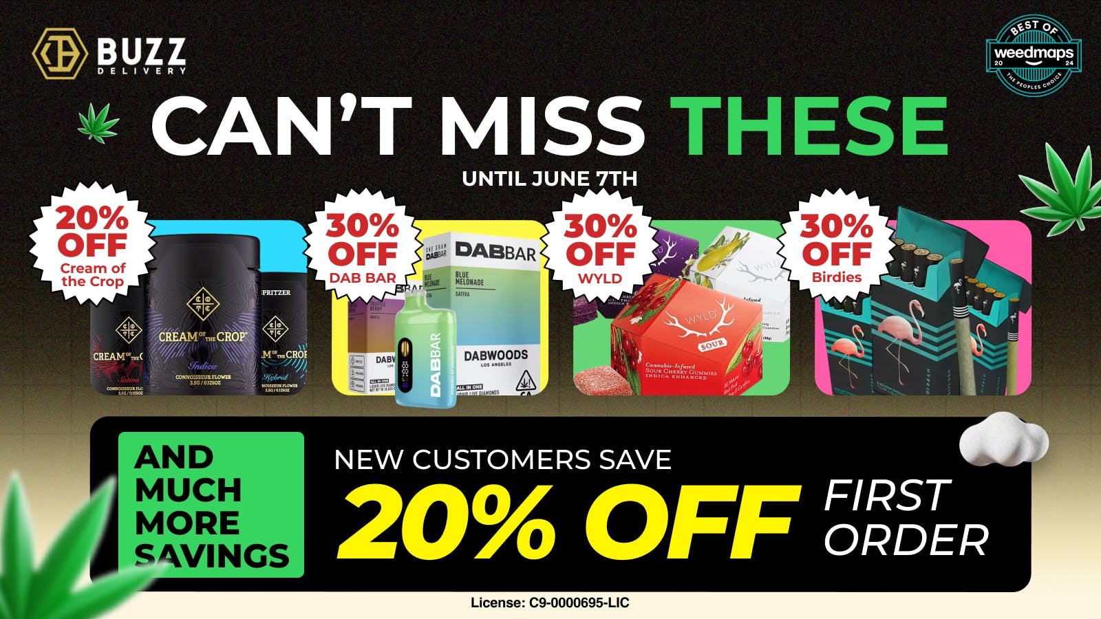 Buzz Delivery - San Jose* Valid Until June 7th - Limited Time Deals