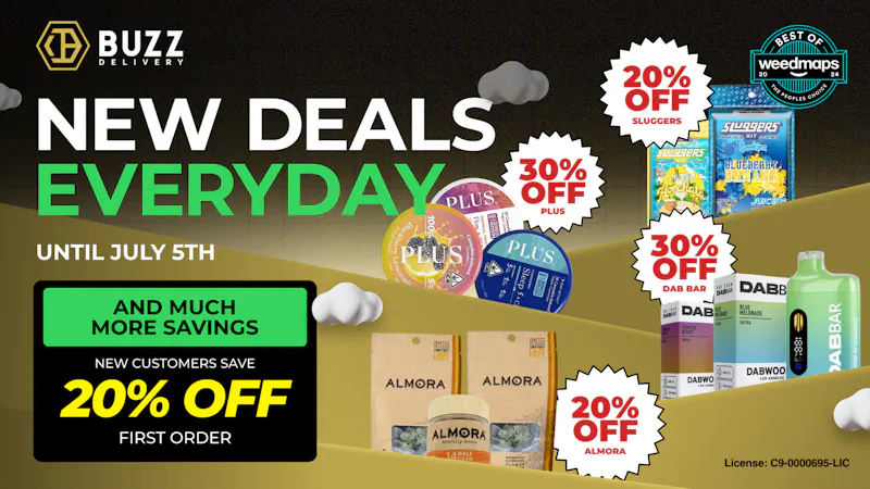 Buzz Delivery - Berkeley Valid Until July 5th - New Deals Everyday