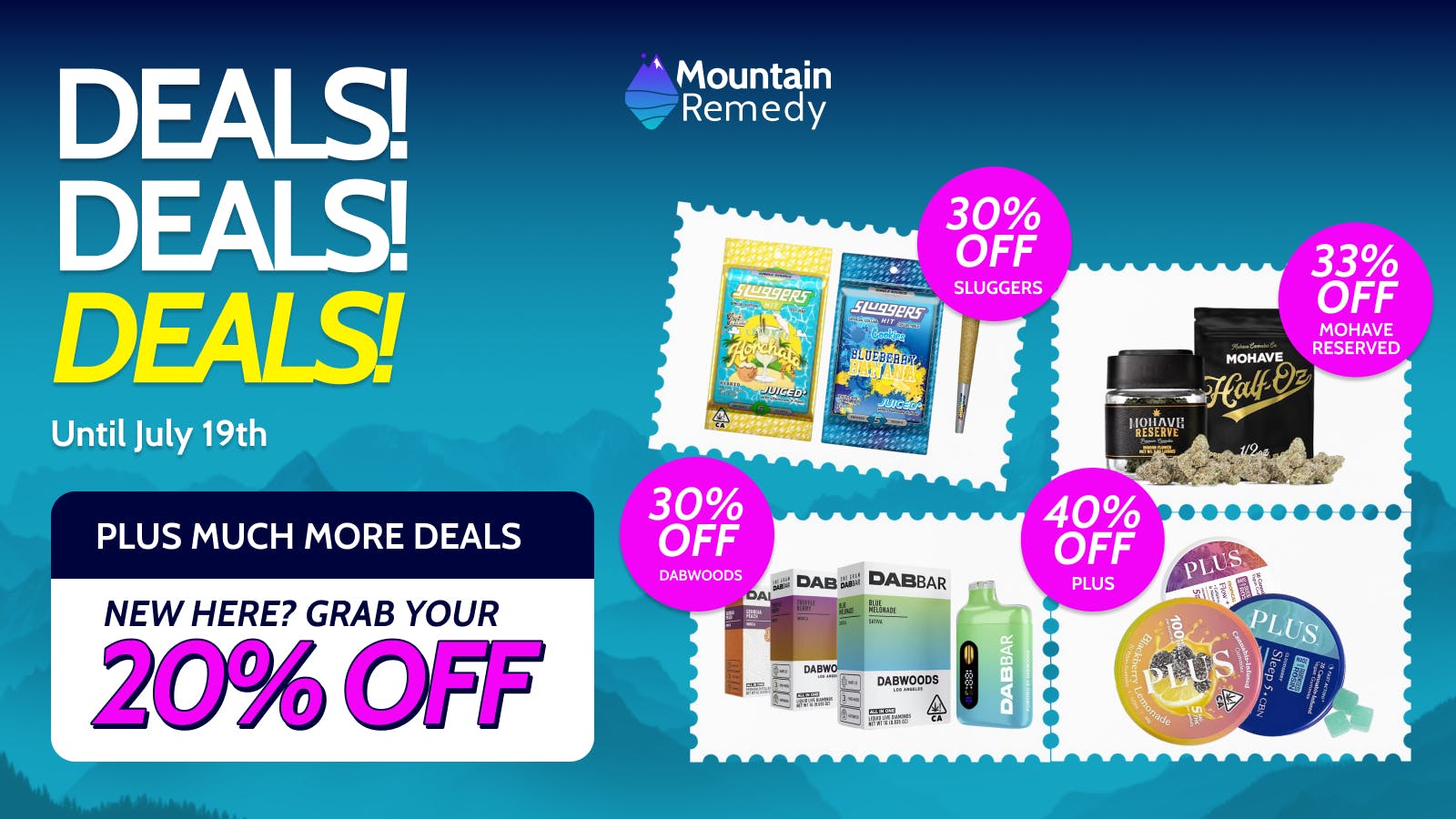 Mountain Remedy - Oakland Deals! Deals! Deals! - Valid Until July 19th