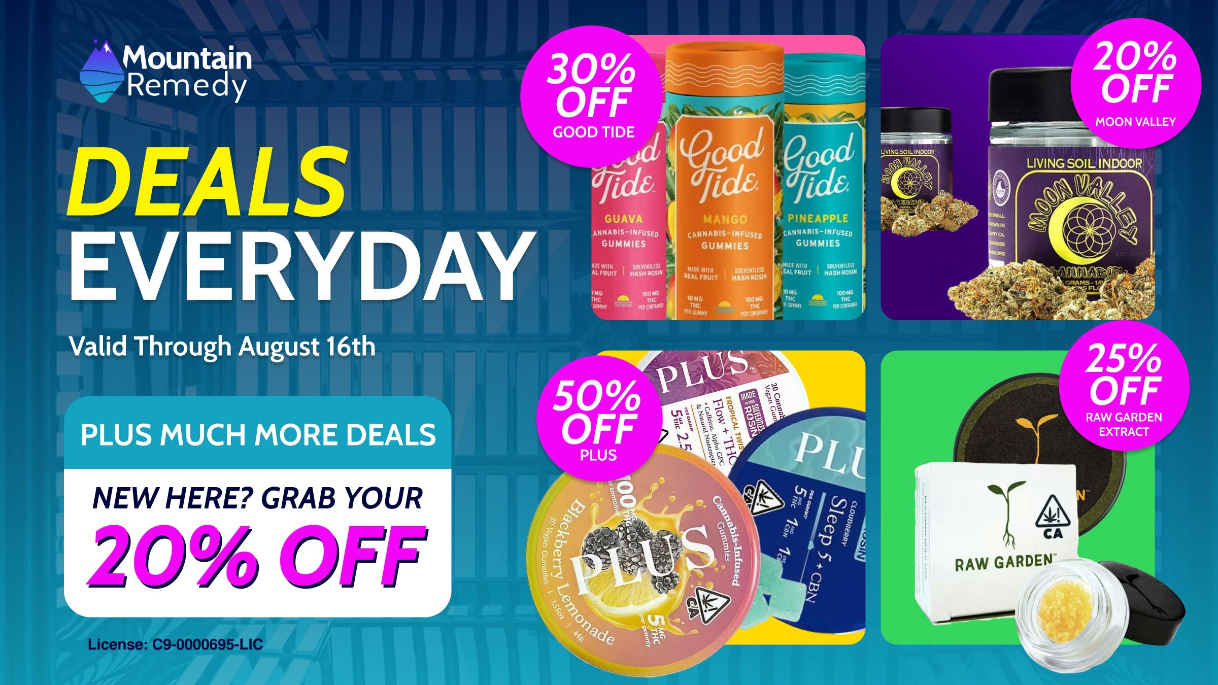 Mountain Remedy - Mountain View Deals Everyday! - Valid Until August 16th