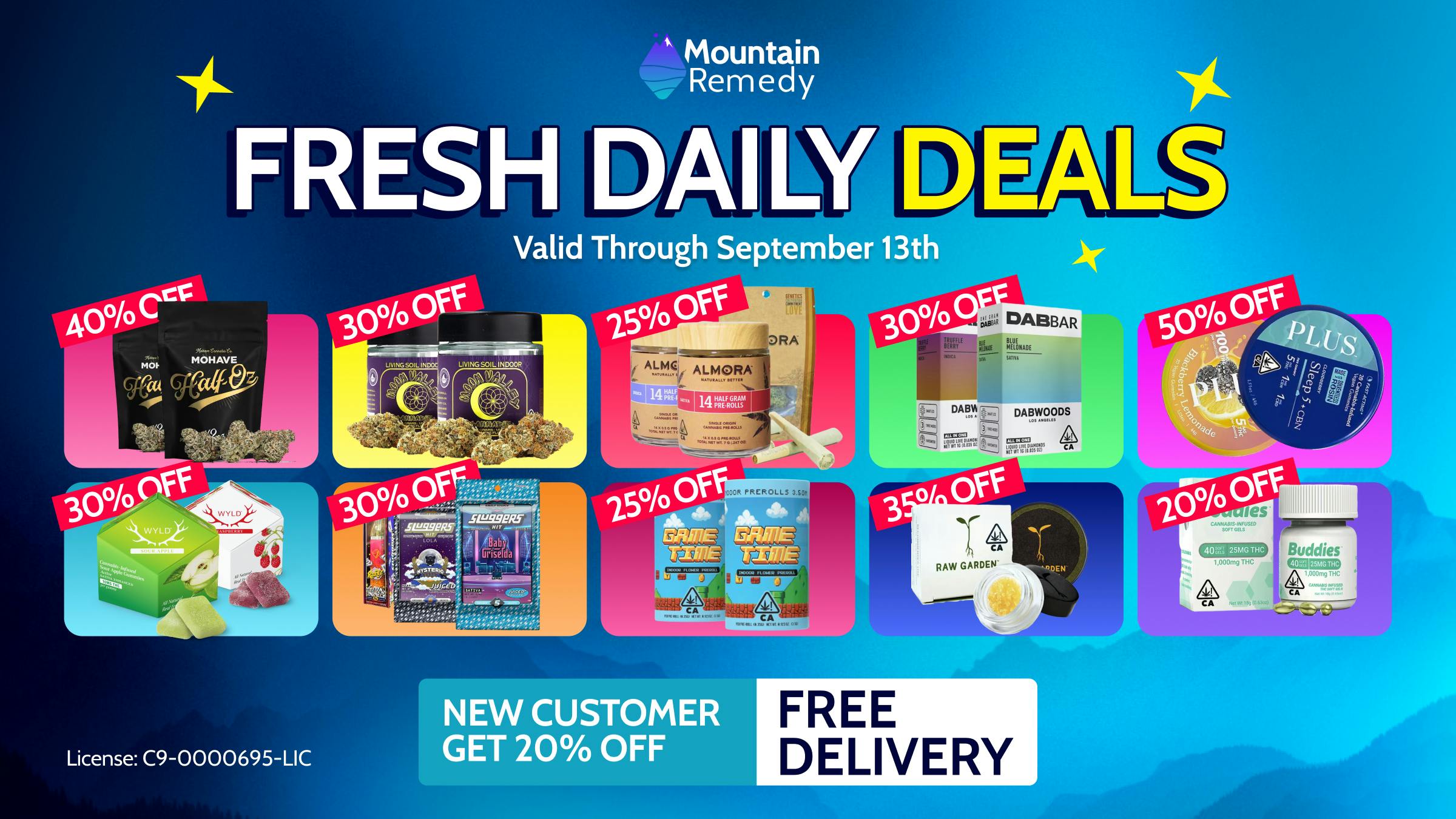 Mountain Remedy - San Mateo Fresh Daily Deals - Valid Until September 13th