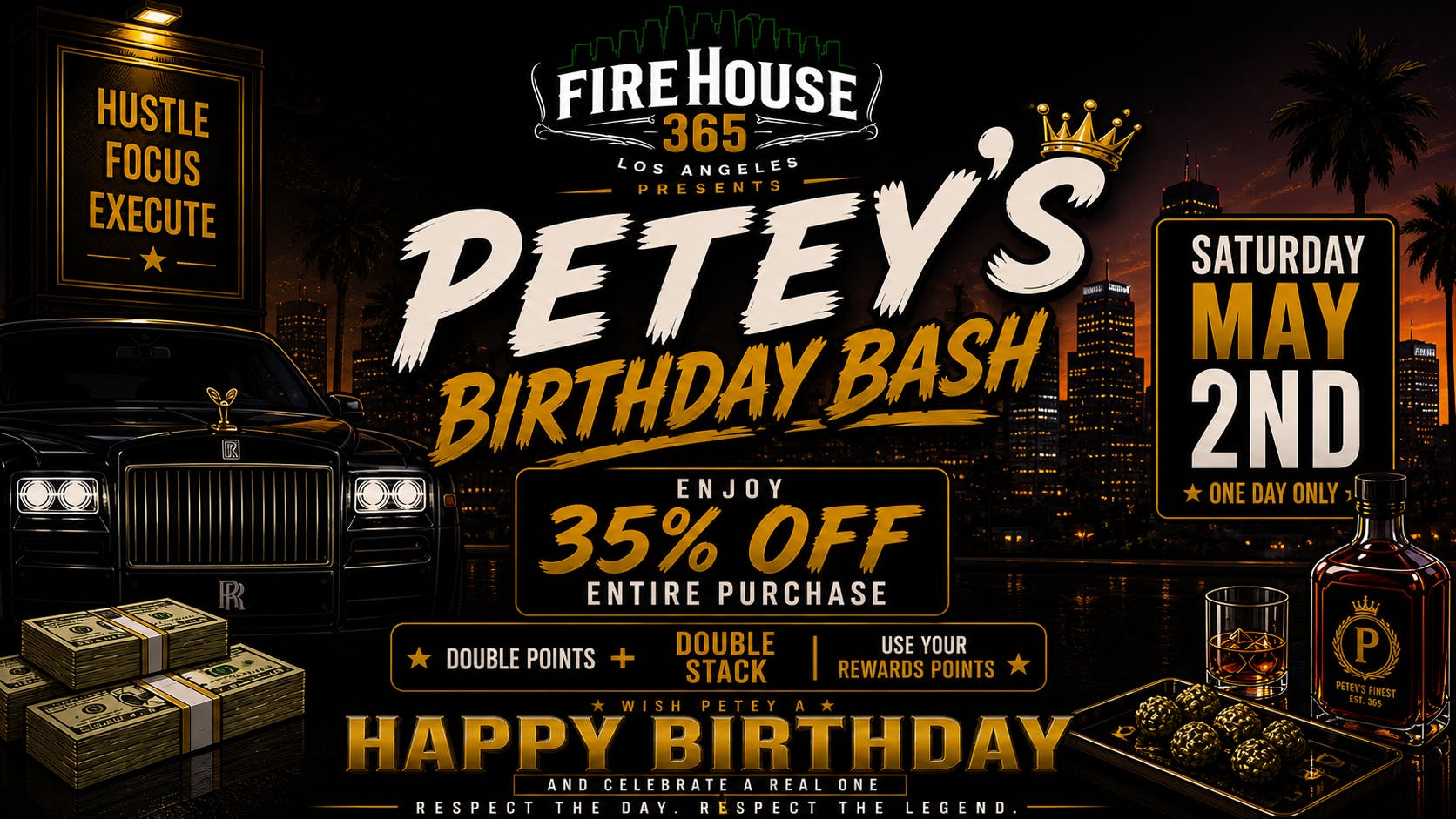 Firehouse365 Maywood Weed Dispensary 🔥35% OFF STOREWIDE PETEY'S BIRTHDAY BASH!!!🔥