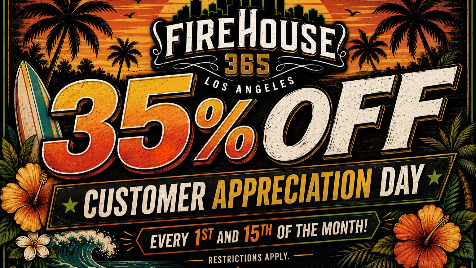 Firehouse365 Maywood Weed Dispensary 🔥35% OFF STOREWIDE CUSTOMER APPRECIATION DAY🔥