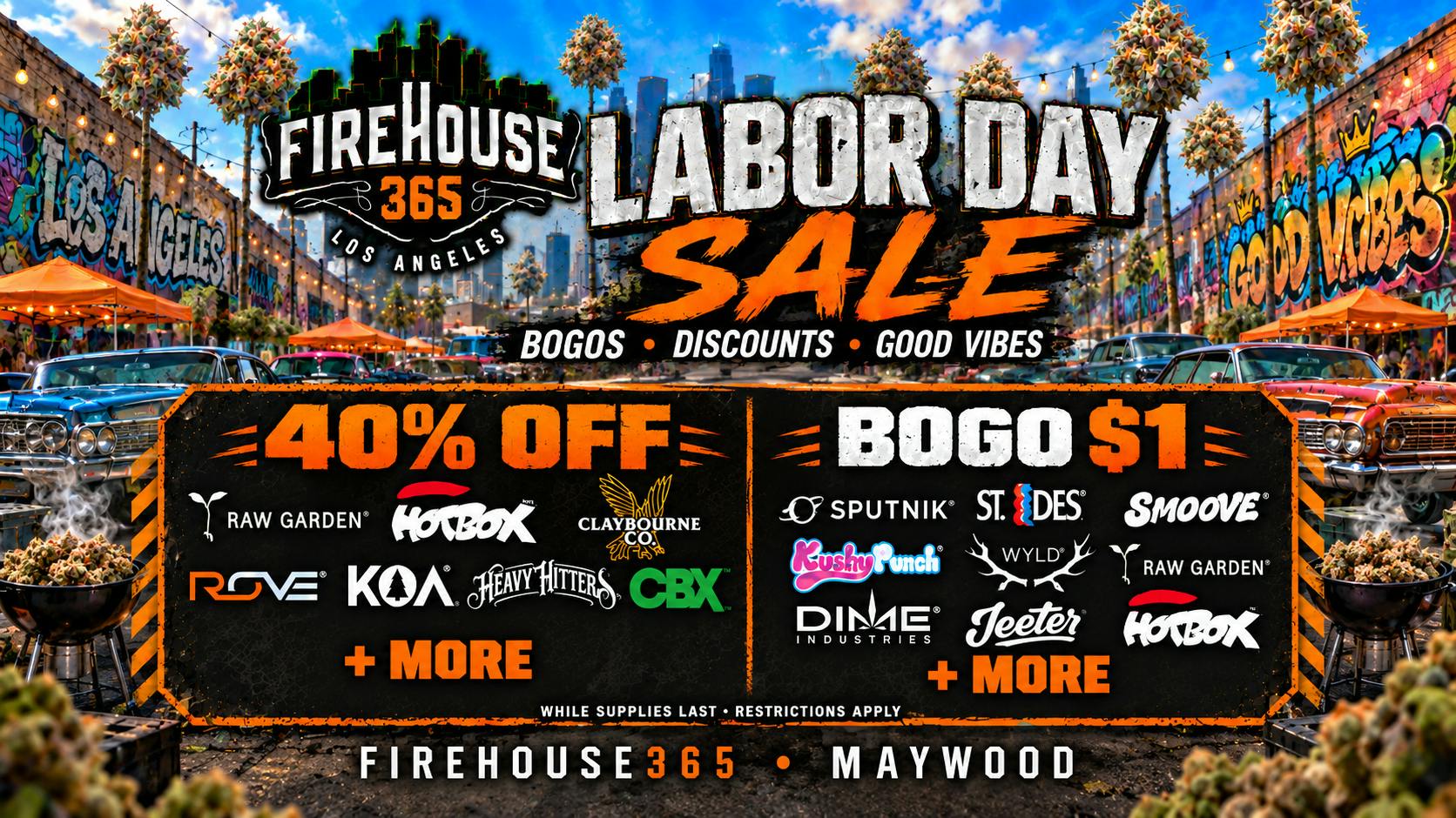 Firehouse365 Maywood Weed Dispensary 🎉LABOR DAY SALE🎉
