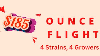 Herbal Remedies Ounce Flight $185 - 4 Strains, 4 Growers
