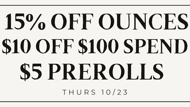 Herbal Remedies 15% OFF, $10 OFF & $5 Prerolls
