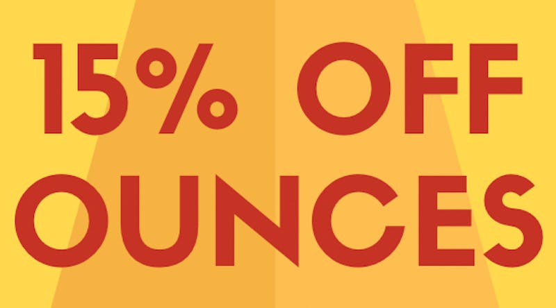 Herbal Remedies 15% Off Ounces!