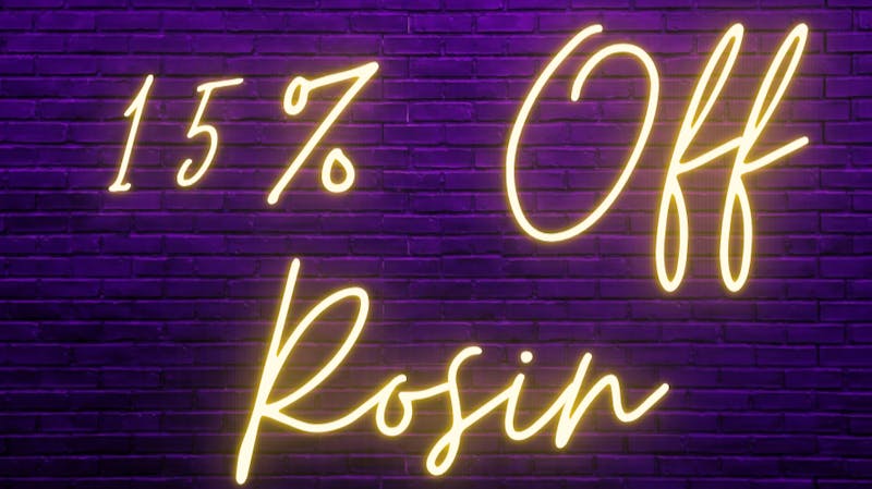 Herbal Remedies 15% Off Rosin!!