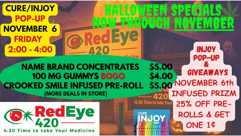 RedEye 420 FALL INTO THE DEALS!!