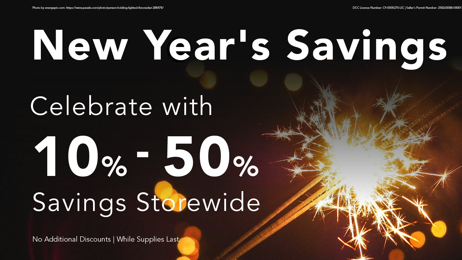 The Good People Farms - Davis 10%-50% 2026 Celebration Savings