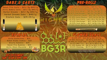 Higher Specials of The Day!!