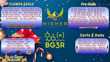 Higher Specials of The Day!!