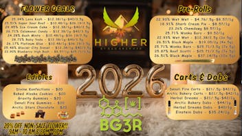 Higher Specials of The Day!!