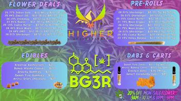 Higher Great Specials, All Day Long