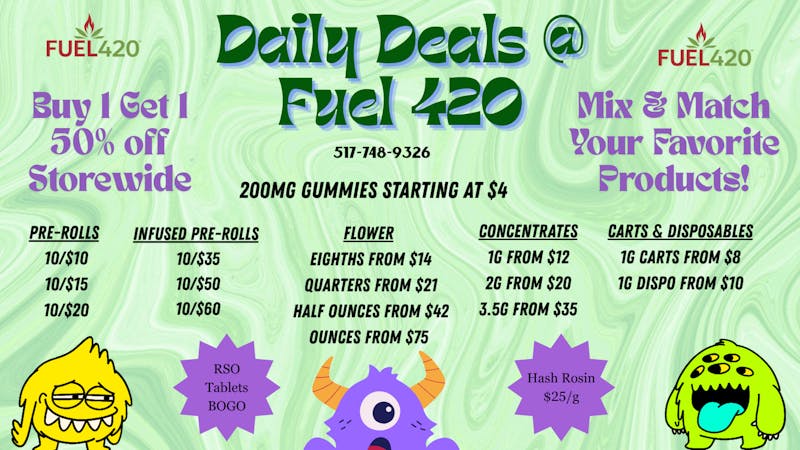 Fuel 420 Monster "Buy More, Save More!"