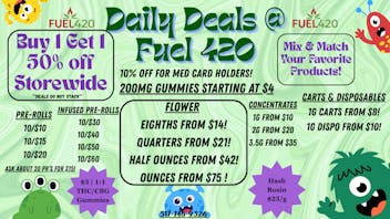 Fuel 420 Monster "Buy More, Save More!"