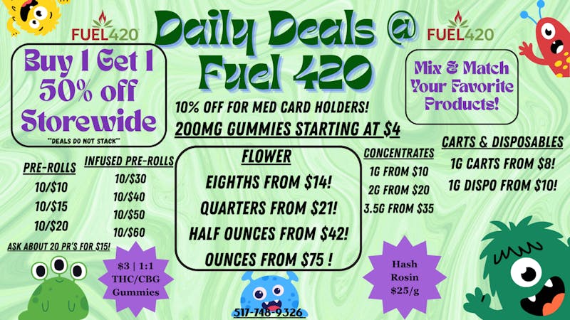 Fuel 420 Monster "Buy More, Save More!"