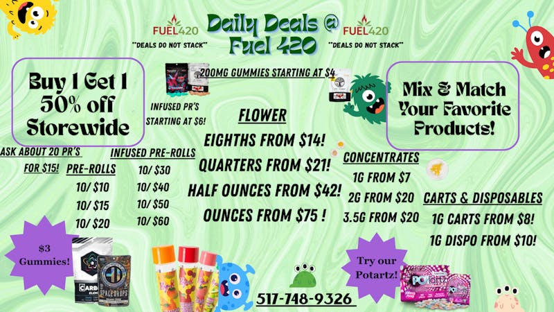 Fuel 420 Monster "Buy More, Save More!"