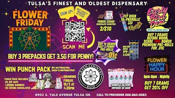 Green Country Bud - 91st & Yale Ave 🔥 Buy 3 Prepacks GET 3.5G for penny!