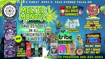 Green Country Bud - 91st & Yale Ave 🧪 25% OFF all vapes & concentrates