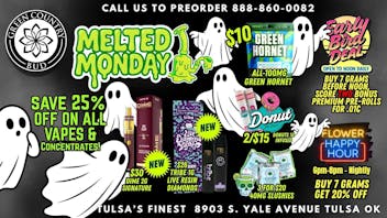 Green Country Bud - 91st & Yale Ave 👻SAVE 25% OFF ALL VAPES & CONCENTRATES!