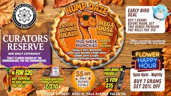 Green Country Bud - 91st & Yale Ave 🔥 HUMP DAZE! 25% OFF Bundles + $5 OFF Edibles!