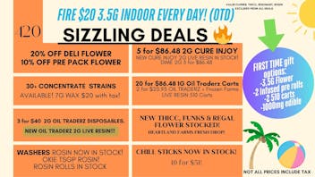 Terra Wellness NEW THICC & JUBEL FLOWER! $ 2 pre rolls!