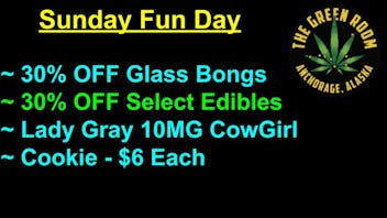 The Green Room AK Sunday Fun Sunday!