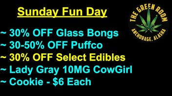 The Green Room AK Sunday Fun Sunday!