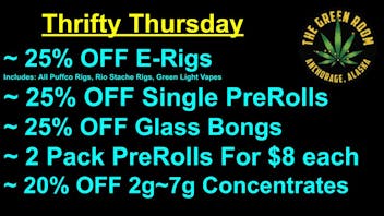 The Green Room AK Thrifty Thursday!