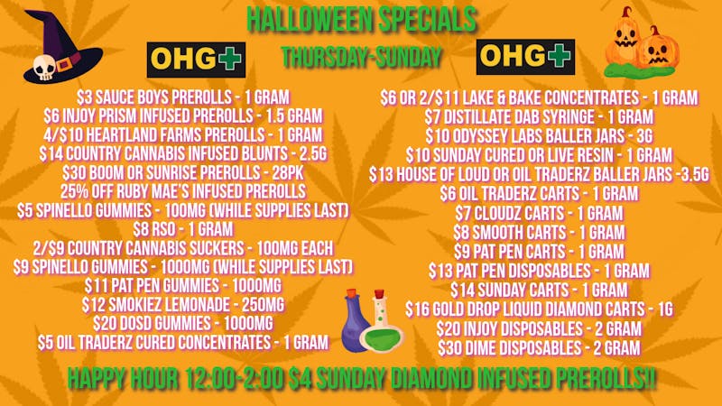 Oklahoma Home Grown OHG - East Tulsa Halloween Specials!!