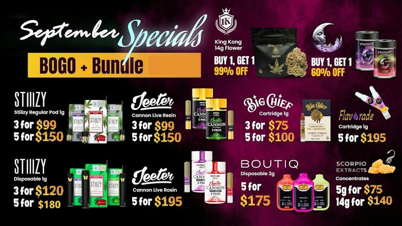 Royal Kush - Thousand Oaks September Specials