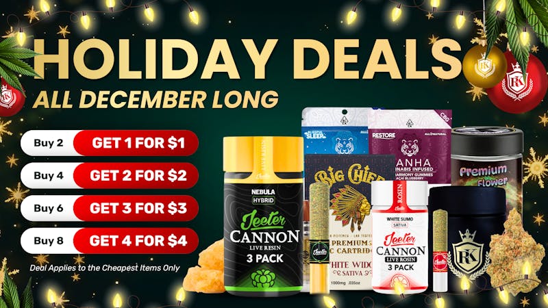 Royal Kush - Thousand Oaks - Tax Included ENTIRE STORE B2G1, B4G2, B6G3, B8G4