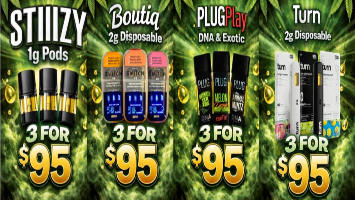 Royal Kush - Alhambra | Rosemead | El Monte - Tax Included 3 for $95, 5 for $150 Pack Special & More.......