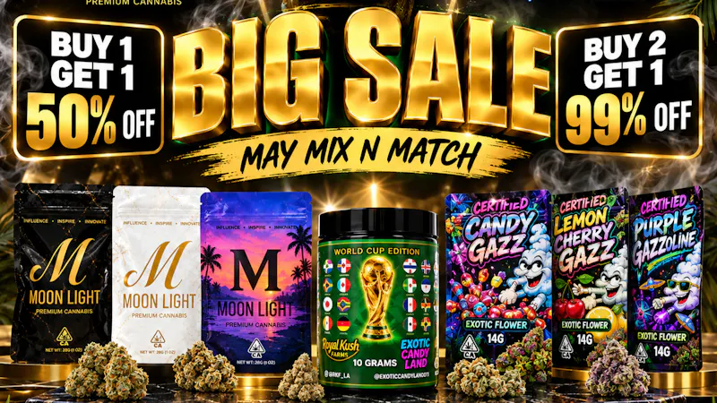 Royal Kush - La Puente - Tax Included BOGO FLOWER MAY MIX N MATCH