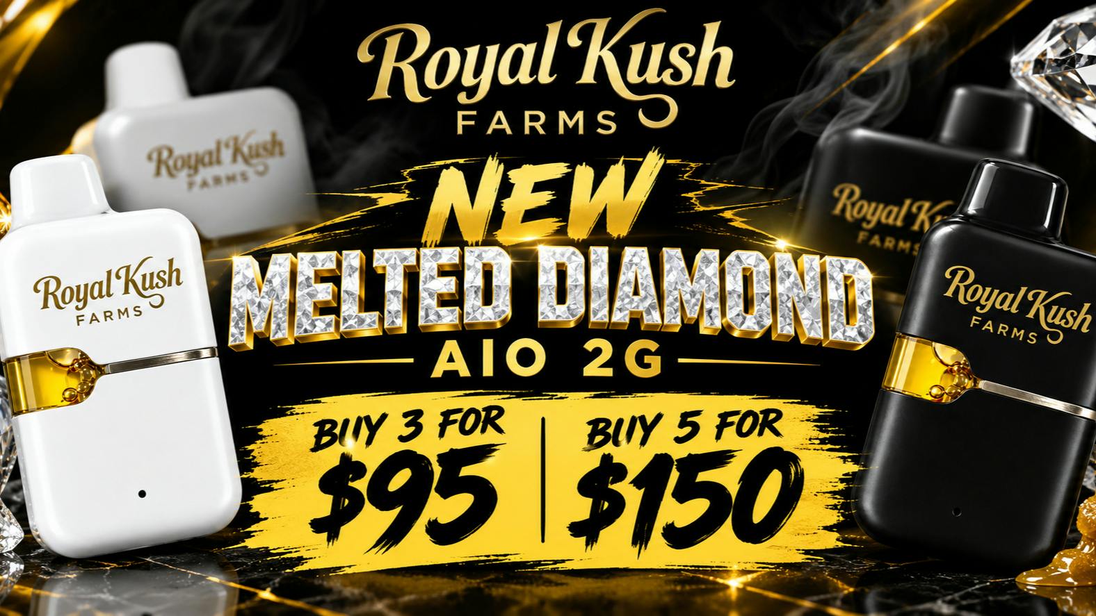 Royal Kush - East LA - Tax Included 🔥 TOP VAPE BRANDS MIX & MATCH DEAL