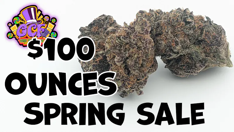 Ganja Candy Factory - Biddeford $100 Top Shelf Ounce Spring Sale