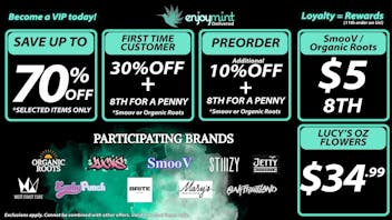 Enjoymint 70% OFF Savings