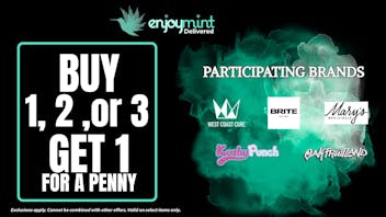 The Sticky Rose now Enjoymint BUY 1 GET 1 FOR A PENNY