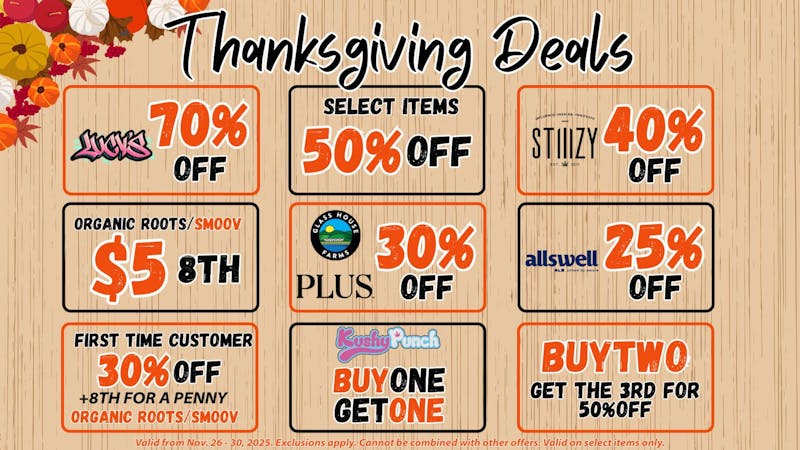 Enjoymint 70%OFF SAVINGS - THANKSGIVING DEALS