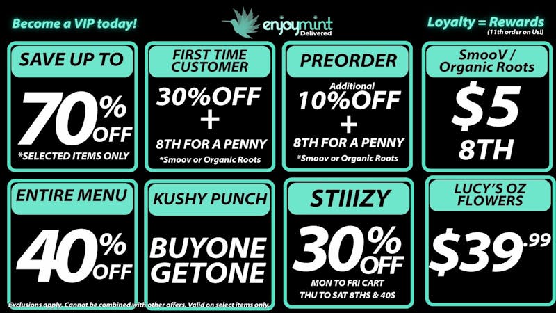 Enjoymint 70% OFF SAVINGS OZ LUCY'S