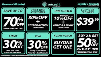 Enjoymint 70% OFF SAVINGS OZ LUCY'S