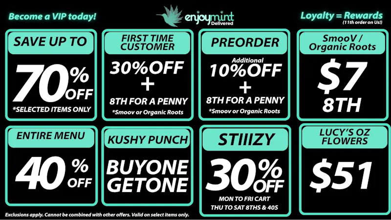 Enjoymint SAVE UP TO 70% OFF